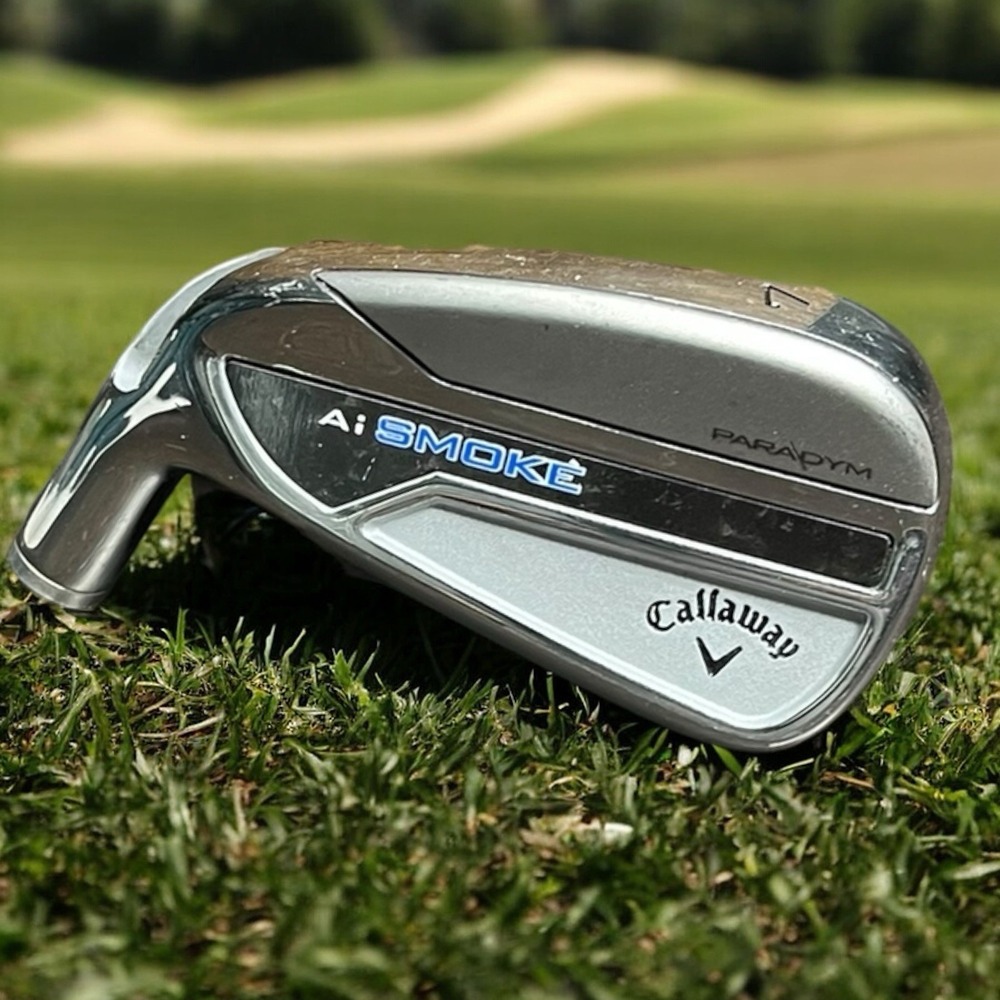 CALLAWAY PARADYM AI SMOKE Golf Club 7 IRON Demo Fitting Left Hand Head Only